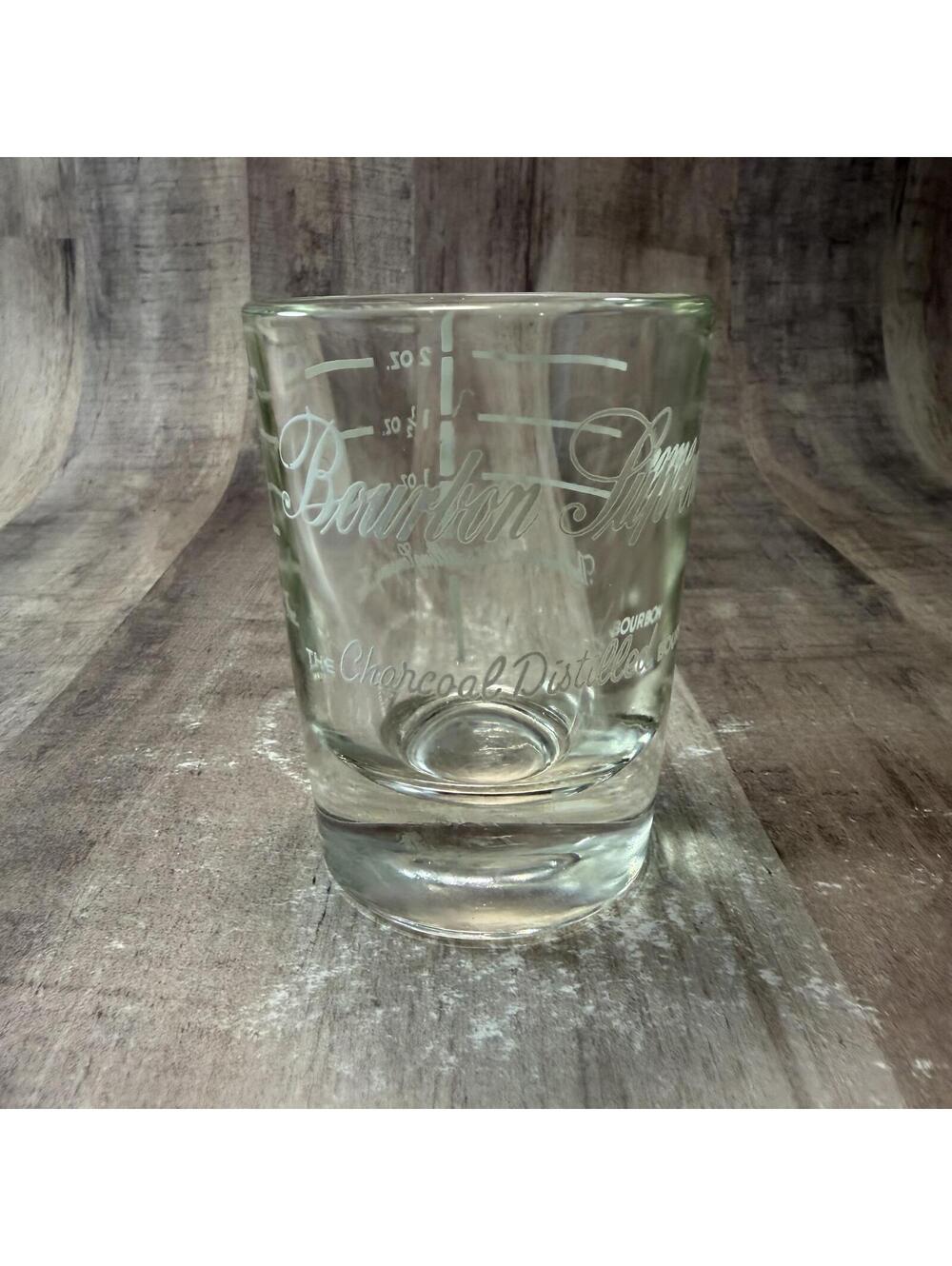Bourbon Supreme RARE The American Distilling Company 2 oz Large Shot Glass